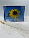 Blue Sky Sunflower Photo Card