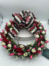 Light Up Floral Grapevine Wreath