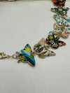 Multi-Colored Butterfly Bracelet