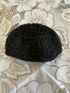 Black Floral Baby Beanie